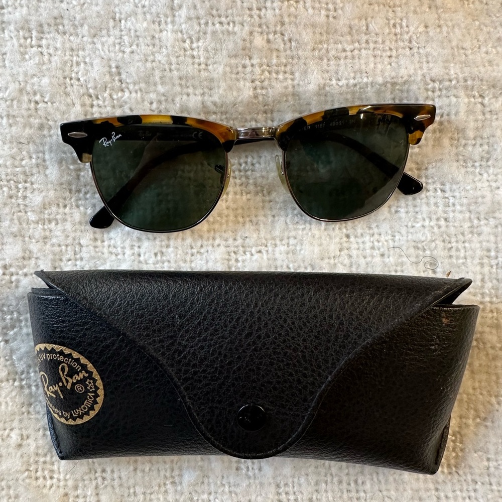 Cat-Eye Ray Bans Sunglasses; Lightly Used